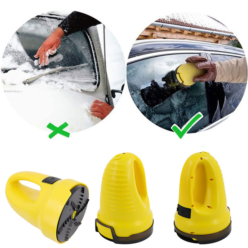 Electric Car Windshield Snow Scraper and Deicing Tool for Winter Snow and Removal