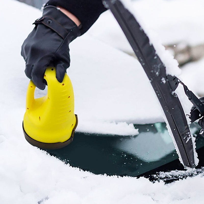 Electric Car Windshield Snow Scraper and Deicing Tool for Winter Snow and Removal