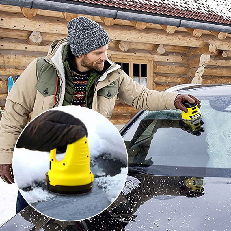 Electric Car Windshield Snow Scraper and Deicing Tool for Winter Snow and Removal
