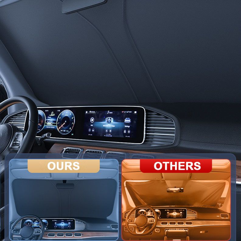 Folding Sunshade for Car Windshields