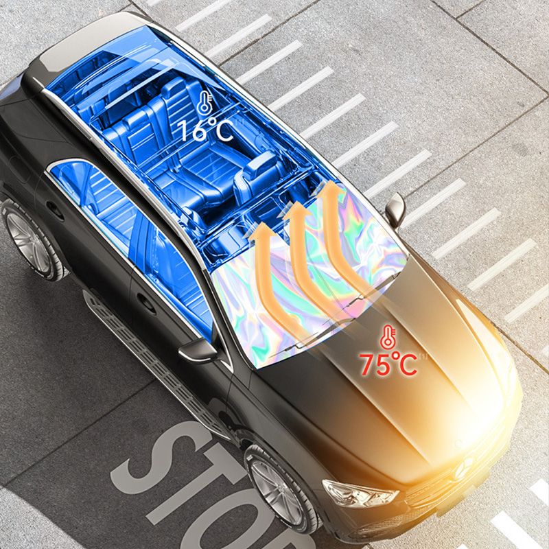 Folding Sunshade for Car Windshields
