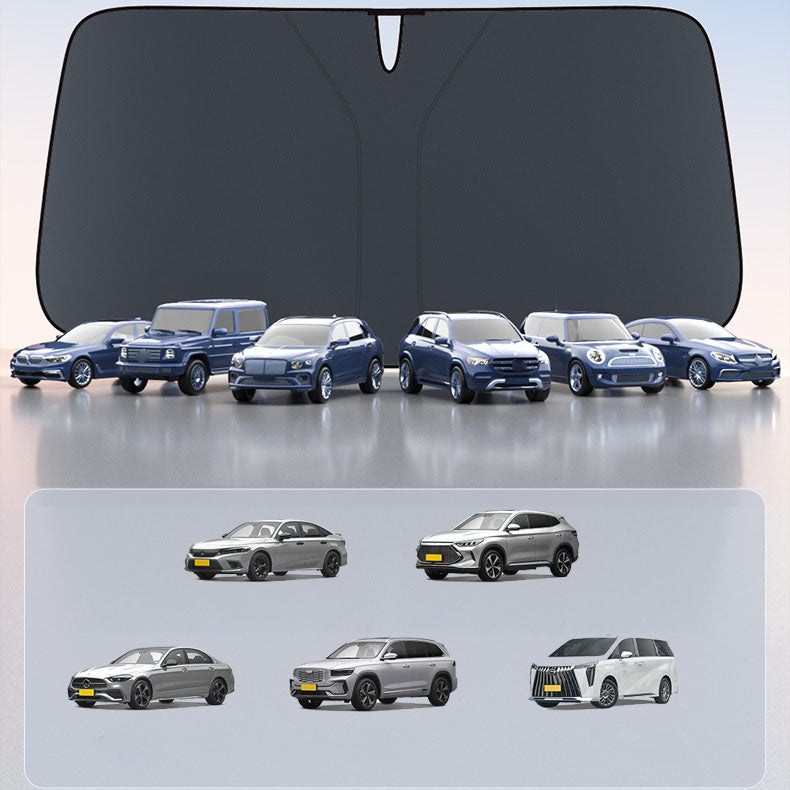Folding Sunshade for Car Windshields
