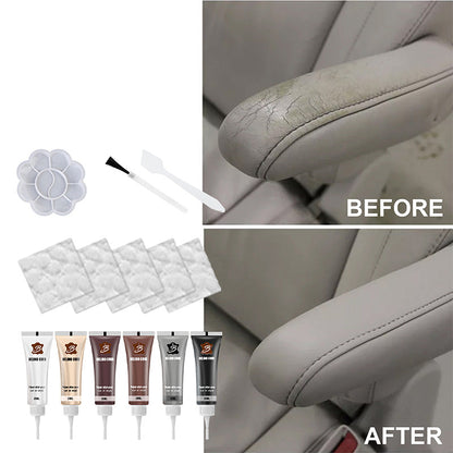 Advanced Leather Repair Gel🚗 Perfect for car seats, sofas, jackets, bags, and any leather surface.