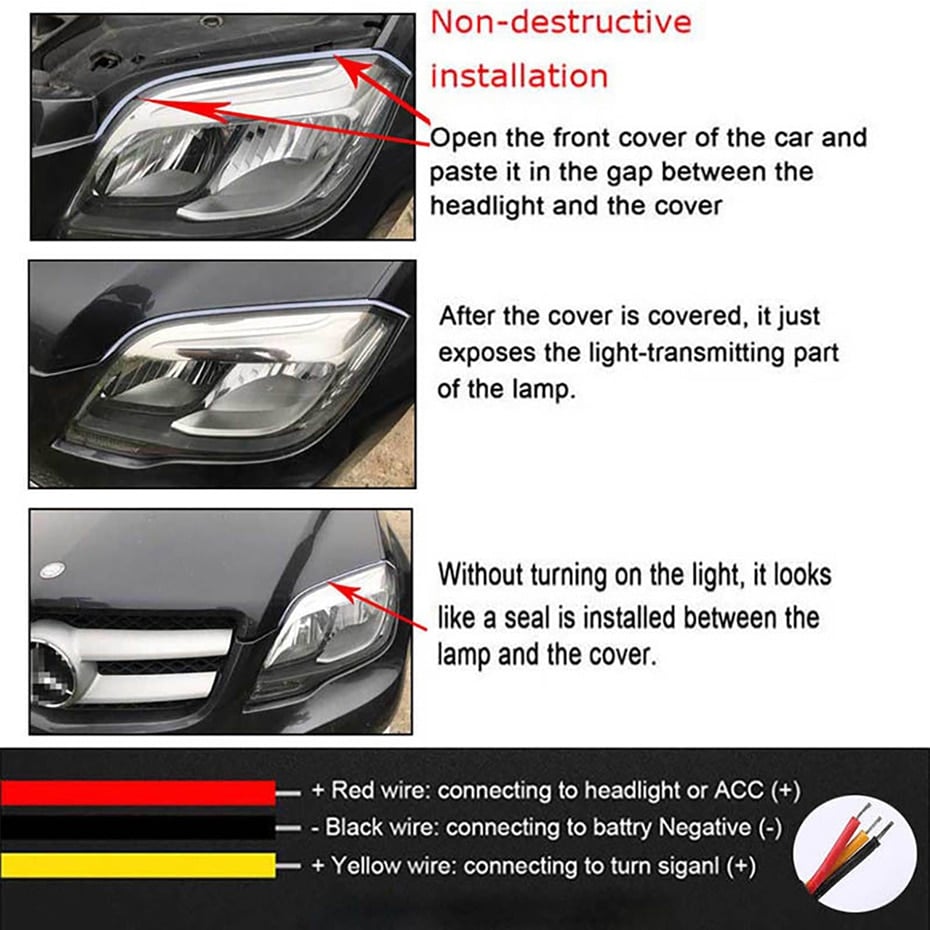 🔥LED Flow Type Auto Signal Light