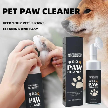 Buy 2 get 1 free Portable No-rinse Pet Paw Foam Cleaner