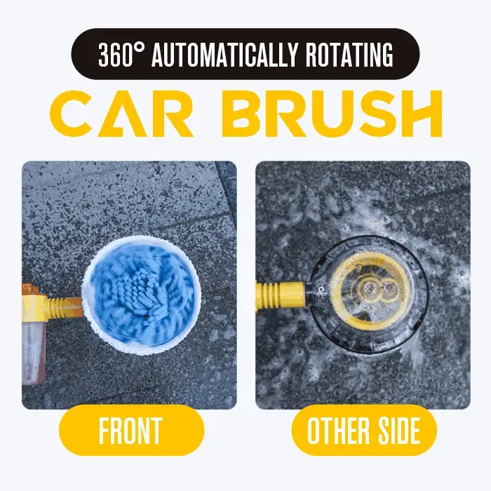 ✨ Auto-Rotating Retractable Car Wash Brush – Easy Vehicle Cleaning Tool