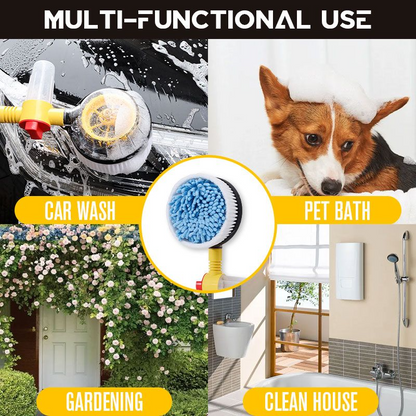 ✨ Auto-Rotating Retractable Car Wash Brush – Easy Vehicle Cleaning Tool