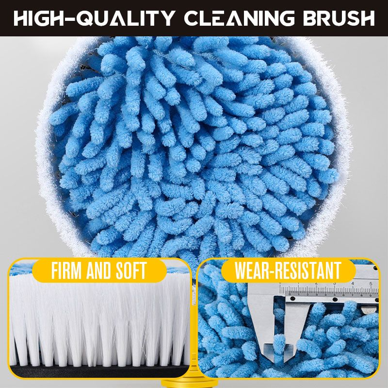✨ Auto-Rotating Retractable Car Wash Brush – Easy Vehicle Cleaning Tool