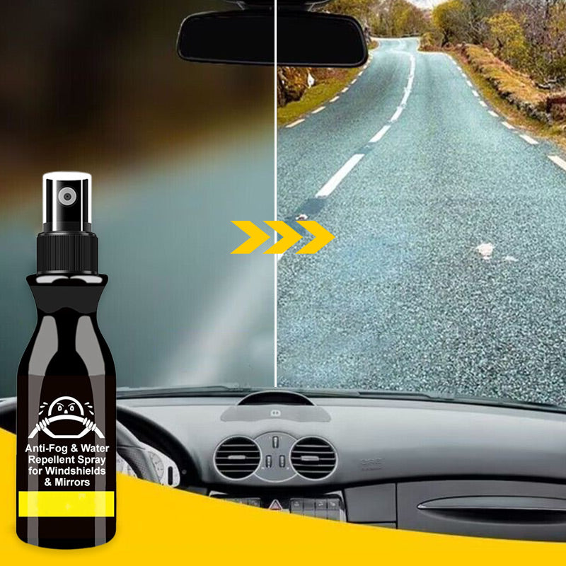 💥Last Day 50% OFF🌟Anti-Fog & Water Repellent Spray for Windshields & Mirrors