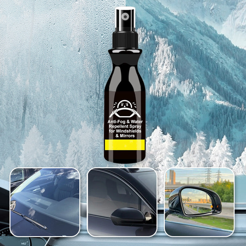 💥Last Day 50% OFF🌟Anti-Fog & Water Repellent Spray for Windshields & Mirrors