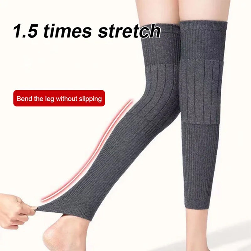 Warm Stretch Comfortable Long Knee Pads