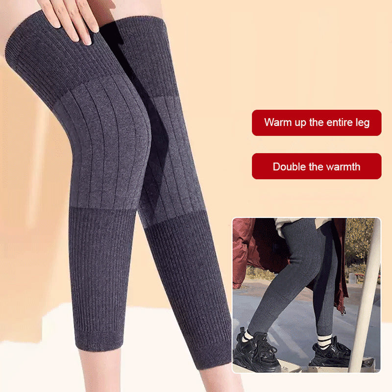 Warm Stretch Comfortable Long Knee Pads