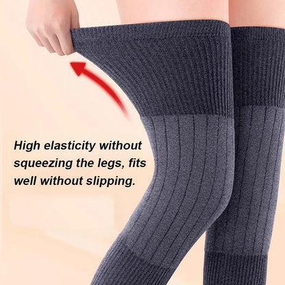 Warm Stretch Comfortable Long Knee Pads