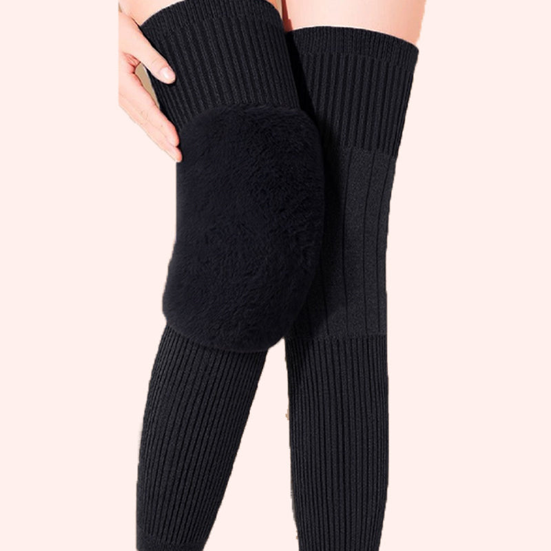 Warm Stretch Comfortable Long Knee Pads