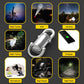 Mini lampe de poche porte-clés 1200 lm, étanche et ultra-lumineuse