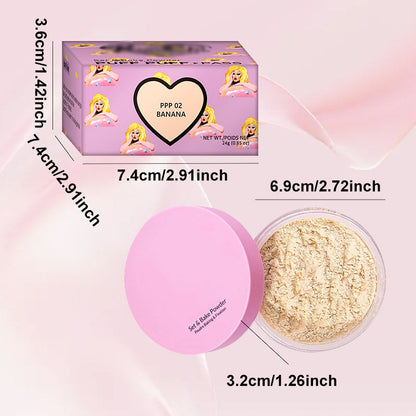 💥New Year Hot Sale🔥Loose Cosmetic Setting Powder with Extra Fluffy Puff