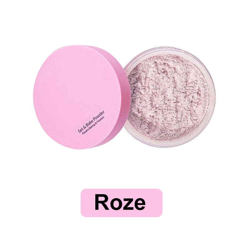💥New Year Hot Sale🔥Loose Cosmetic Setting Powder with Extra Fluffy Puff