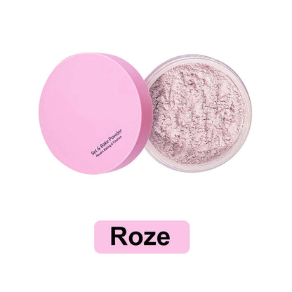 💥New Year Hot Sale🔥Loose Cosmetic Setting Powder with Extra Fluffy Puff