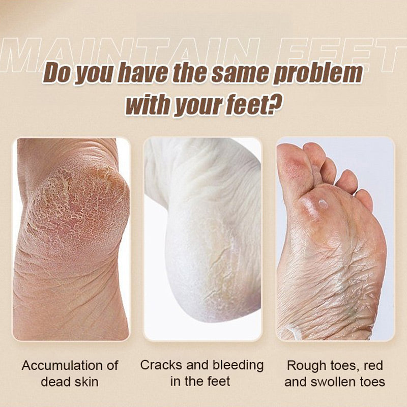 🔋🦶Rechargeable Electric Foot Exfoliating Scrubber🌟 Gently Exfoliates, Smooths Feet, Essential for Home Pedicures!