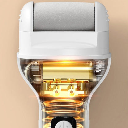 🔋🦶Rechargeable Electric Foot Exfoliating Scrubber🌟 Gently Exfoliates, Smooths Feet, Essential for Home Pedicures!