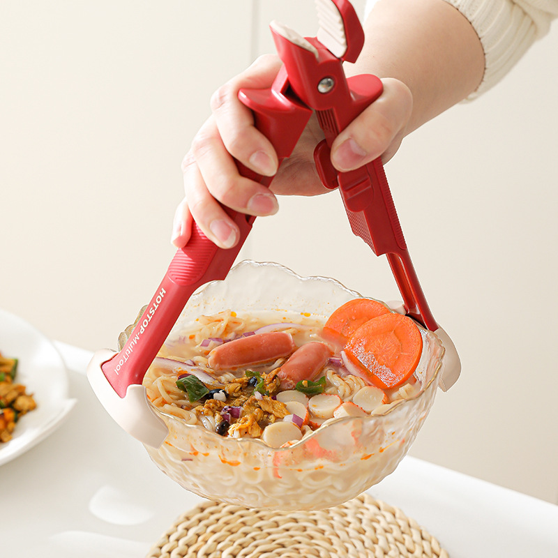 🔥Kitchen helper Hot Sale 49% OFF🔥Multi-Purpose Anti-Scald Bowl Holder Clip