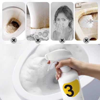 💥 Gospel ✨ for cleanliness addicts, the strongest toilet foam cleaner in the 21st century!! 🚨 Limited time one-day special 50% buy more and get more free! 💥