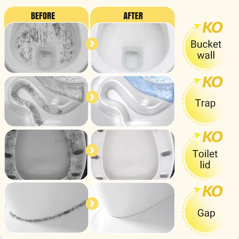 💥 Gospel ✨ for cleanliness addicts, the strongest toilet foam cleaner in the 21st century!! 🚨 Limited time one-day special 50% buy more and get more free! 💥