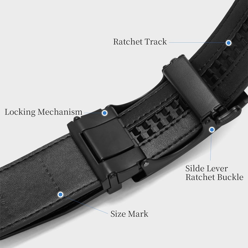 Men's Business Casual Adjustable Buckle Belt