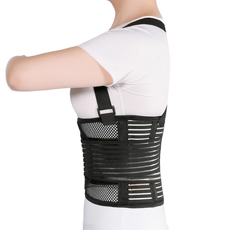 Support Your Back Instantly! Breathable 4-Rod Waist Support Brace