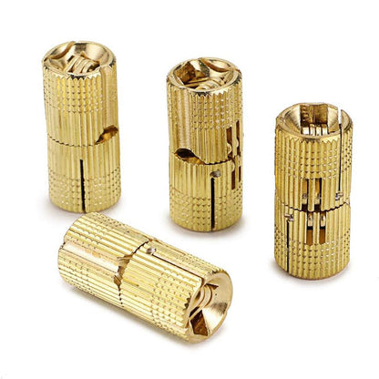 🪛🔗4PCS Concealed Brass Hinges🔥