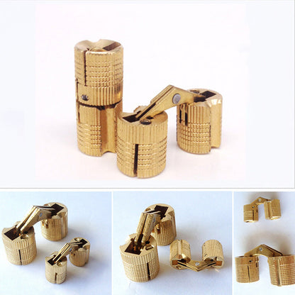 🪛🔗4PCS Concealed Brass Hinges🔥