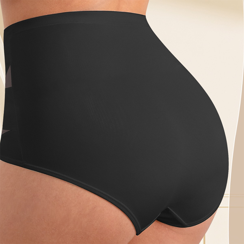 🎁Plus-Size High-Waist Cross Tummy Control Panties