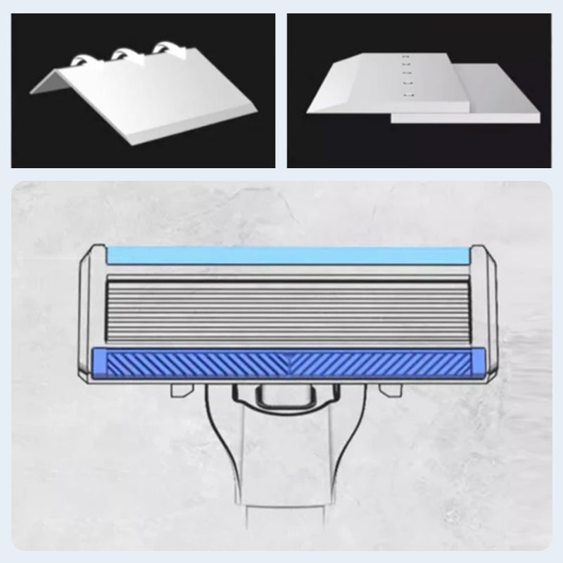 Men's 8-Layer Blades Razor