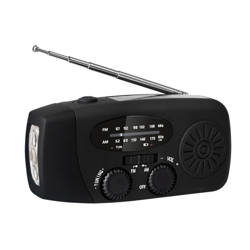 📢 LIMITED-TIME 50% OFF! 📻Multifunctional Portable Solar Emergency Radio – Power Bank, Hand Crank & Weather Alert for Outdoor & Crisis Preparedness