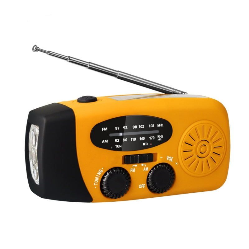 📢 LIMITED-TIME 50% OFF! 📻Multifunctional Portable Solar Emergency Radio – Power Bank, Hand Crank & Weather Alert for Outdoor & Crisis Preparedness