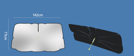 💕SunShade Foldable Heat Protector™