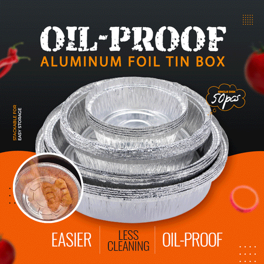 🔥Hot Sale🔥Oil-resistant tin can lined with aluminum foil