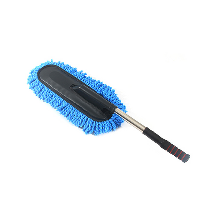 Extendable Soft-Bristle Brush for Car Washing