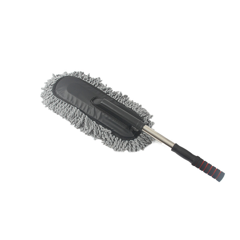 Extendable Soft-Bristle Brush for Car Washing
