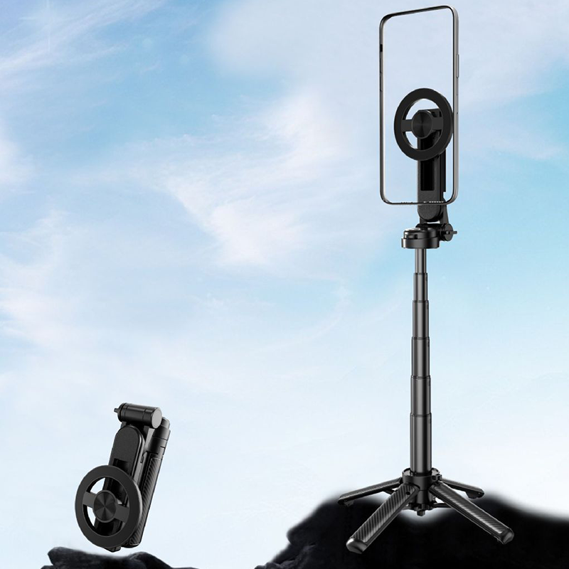 💥Hot Sale 49%OFF🔥4-in-1 Multifunctional 360° Rotation Magnetic Selfie Stick