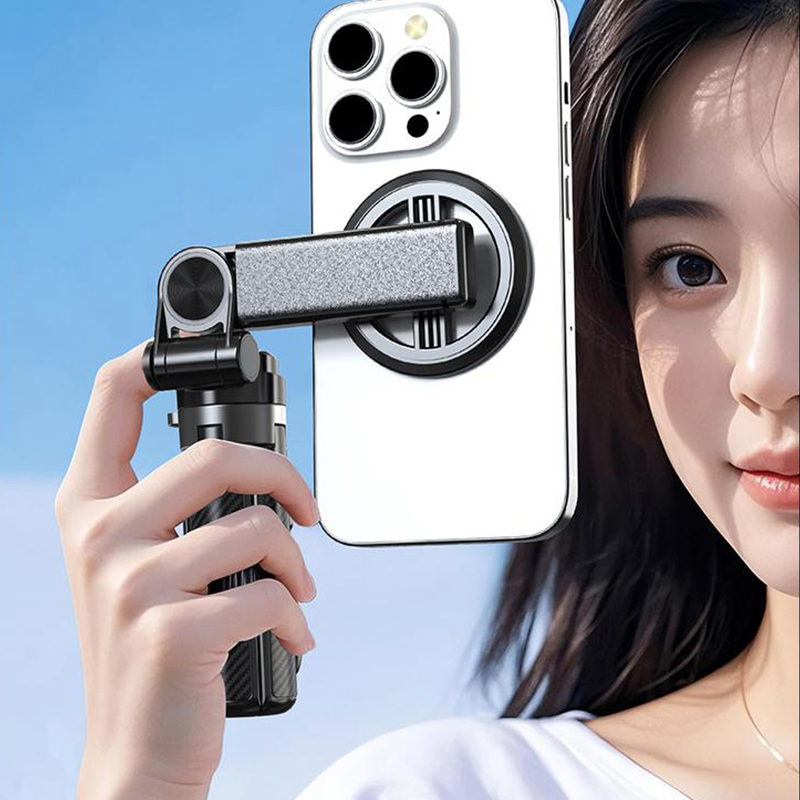 💥Hot Sale 49%OFF🔥4-in-1 Multifunctional 360° Rotation Magnetic Selfie Stick