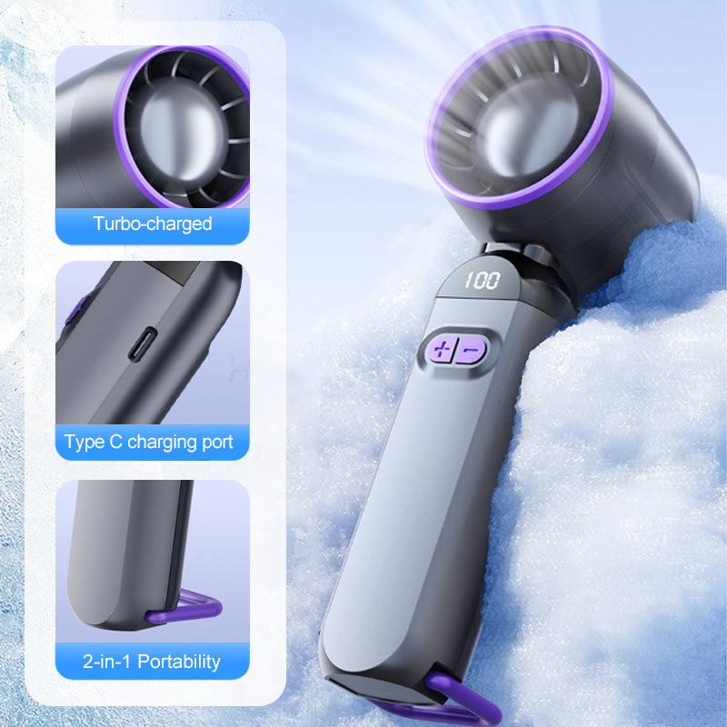 ⏳LAST DAY SALE 50% OFF👍🔥Portable Handheld Turbo Fan💨