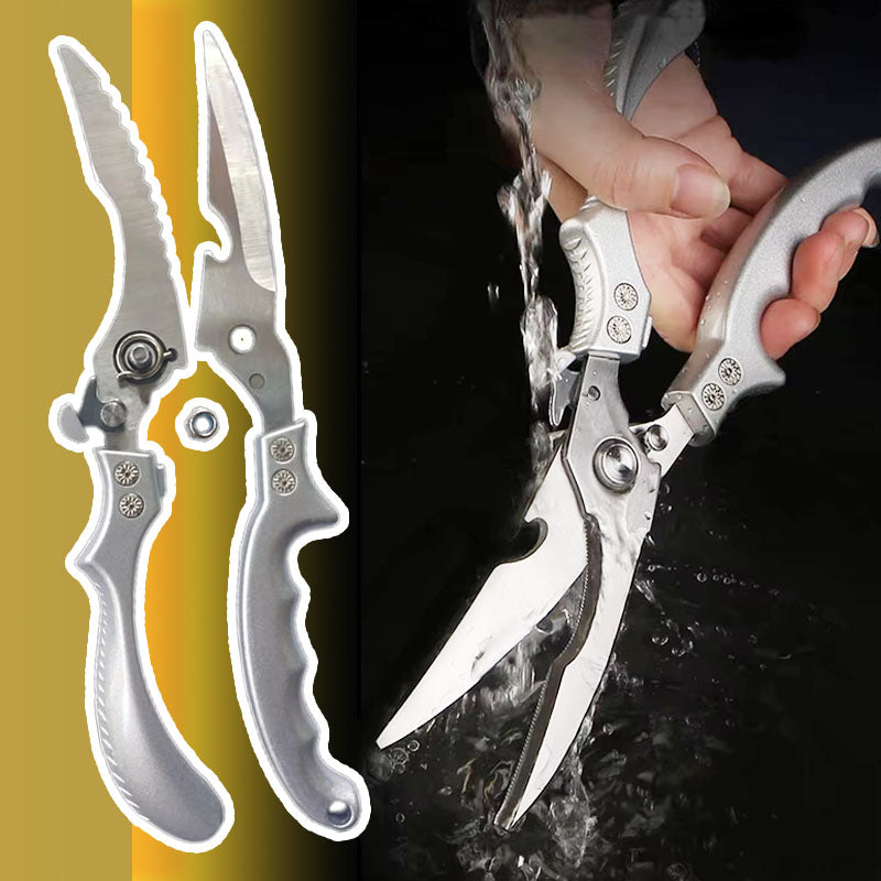 🔥 2026Hot Sale 🔥Safe Multi-Functional Stainless Steel Kitchen Scissors
