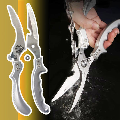 🔥 2026Hot Sale 🔥Safe Multi-Functional Stainless Steel Kitchen Scissors