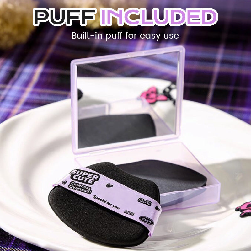 Oil-Absorbing Paper with Powder Puff