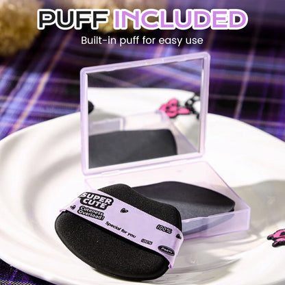 Oil-Absorbing Paper with Powder Puff