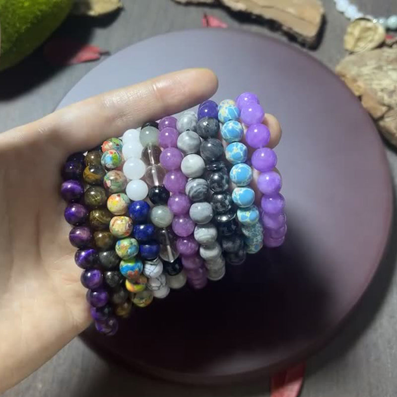 🎉 2026 Sale — Over 19,000 Sold! 💎 Gradient Energy Beads – Earth's Calm, Wrapped Around Your Wrist! ✨