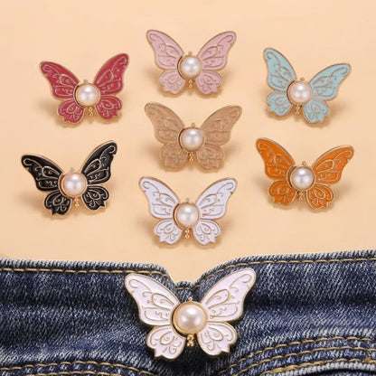 🌸🦋 BUY 1 GET 1 FREE 🎁💜 Removable Butterfly Waist Adjustment Buckle – No‑Tool, Adjustable Fit for Jeans, Skirts & Dresses, Creates Hourglass Shape ✨👗💃