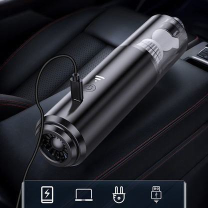 Powerful car vacuum cleaner – Blower function –  – Versatile