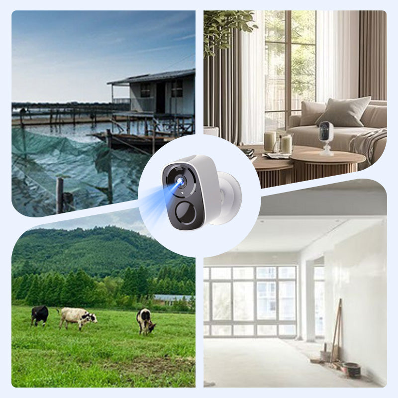 🔥Wireless Night Vision Camera – Intelligent Security Around The Clock!